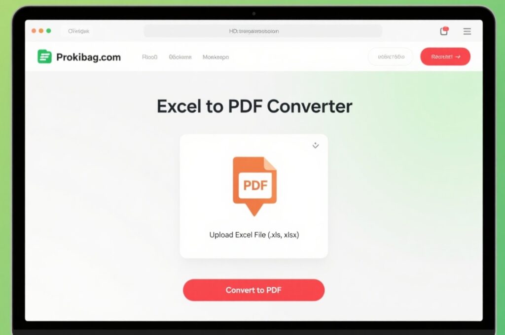 Excel to PDF Converter Online