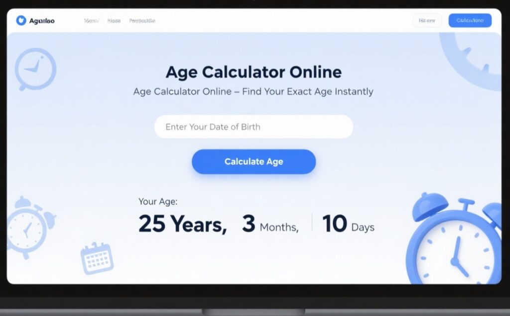 Age Calculator Online