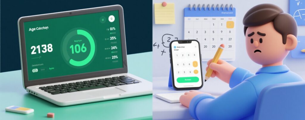 Age Calculator vs Traditional Manual Calculation