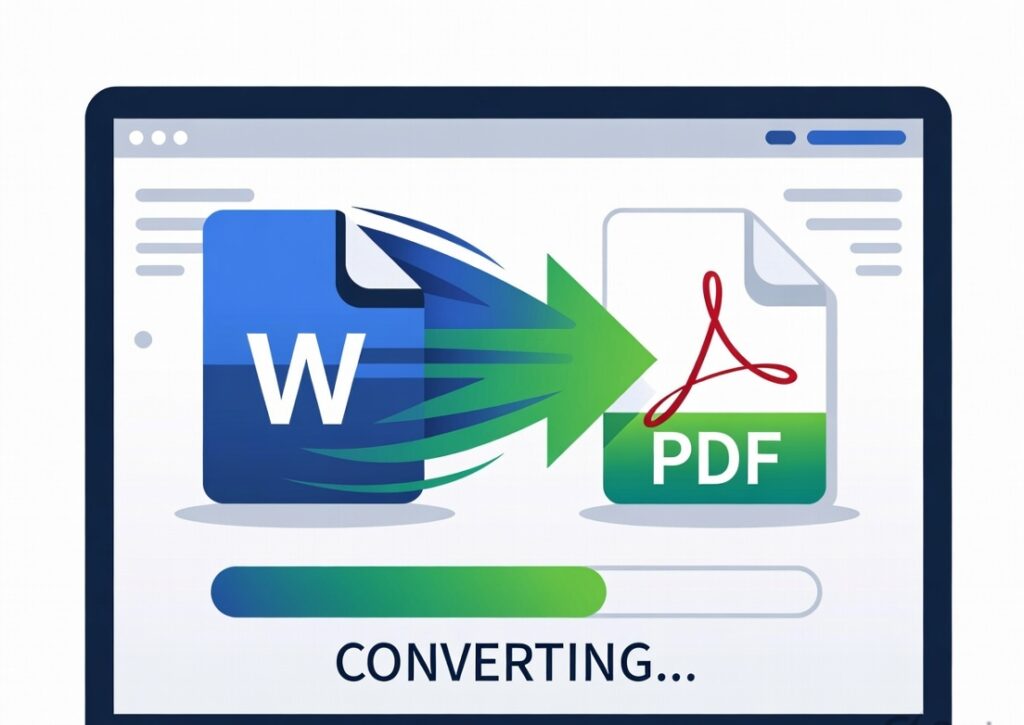Fast Word to PDF converter tool online