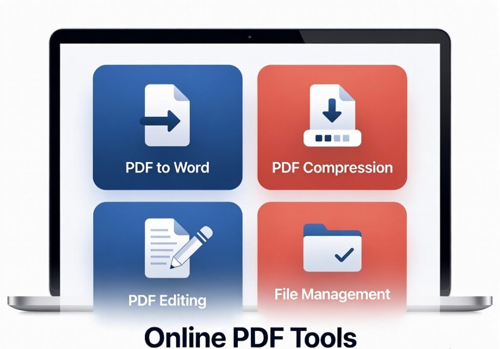 Online PDF tools for converting and managing PDF files