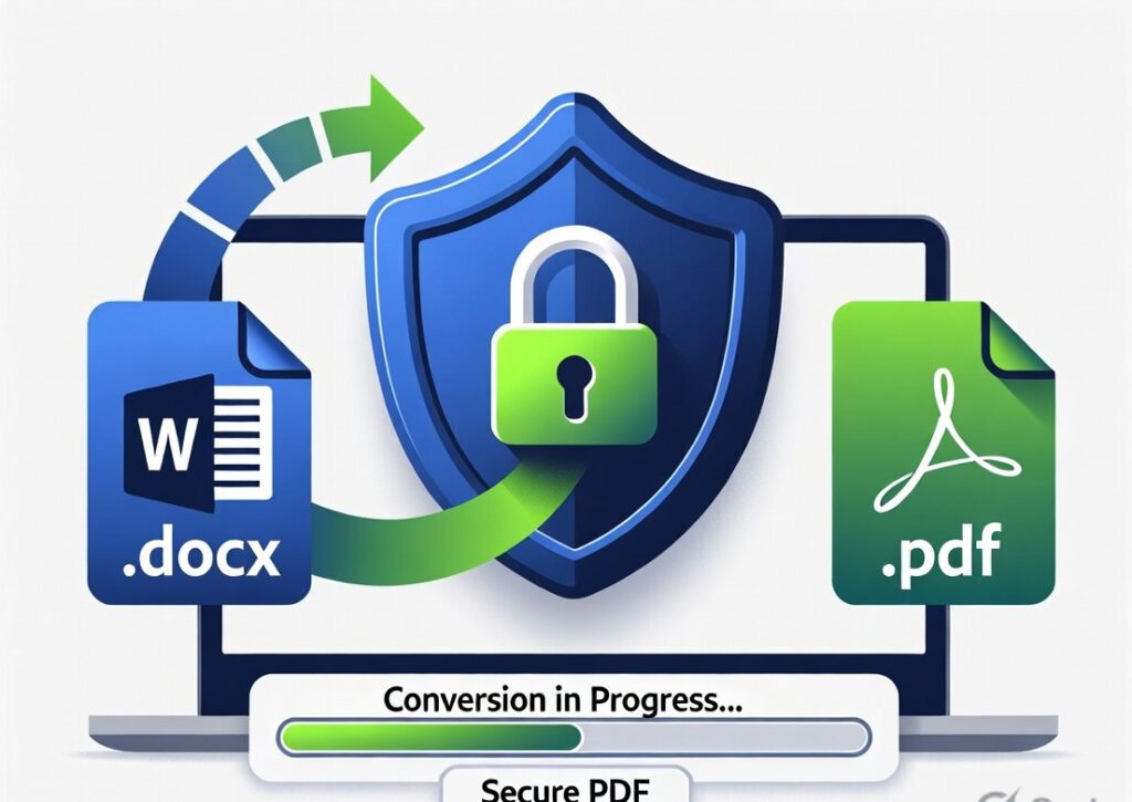 Secure Word to PDF converter with data protection and file security
