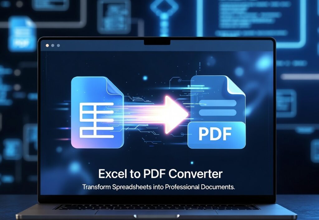 excel file converting into pdf document online