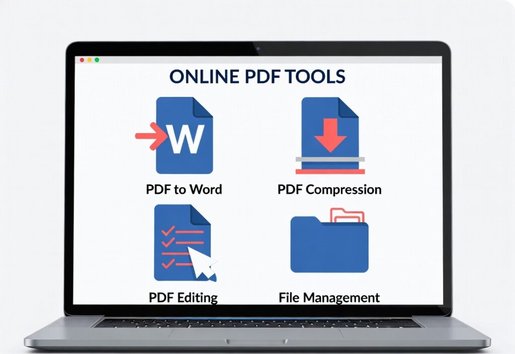 Online PDF tools for converting and managing PDF files