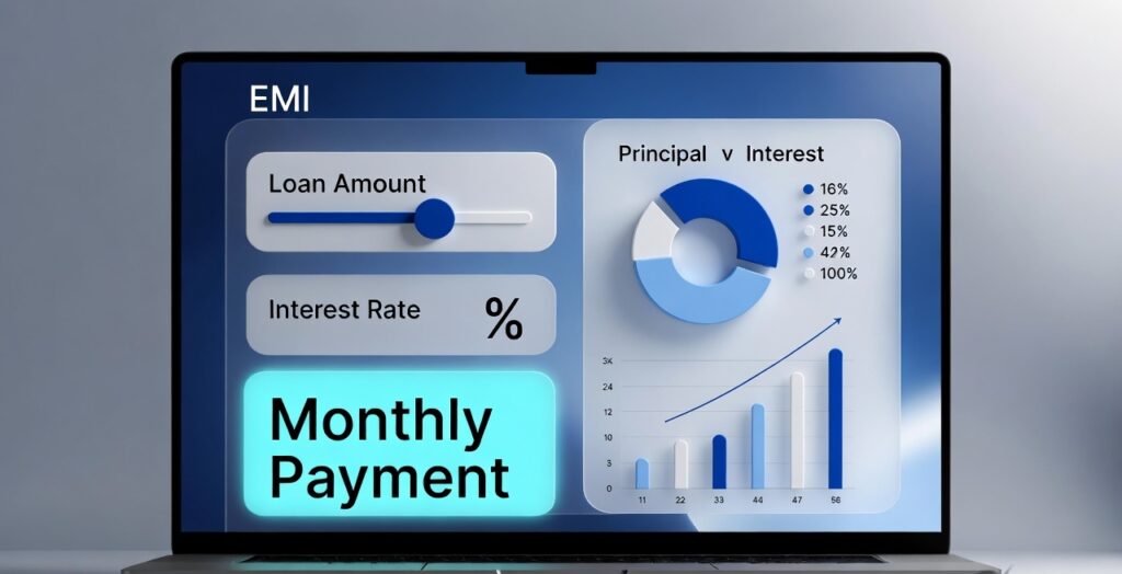 financial calculator emi loan interest calculator online