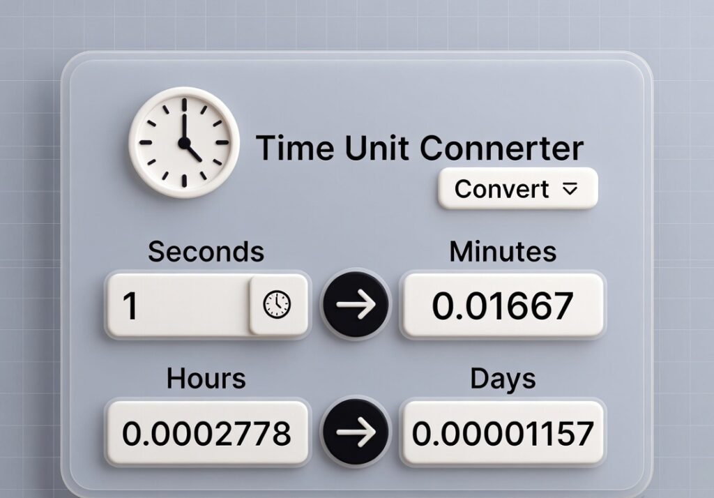 time converter tool interface