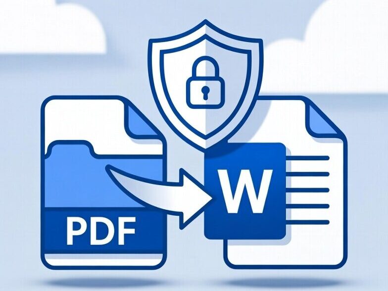 Safe and Secure PDF to Word Conversion secure pdf to word conversion with encrypted document processing