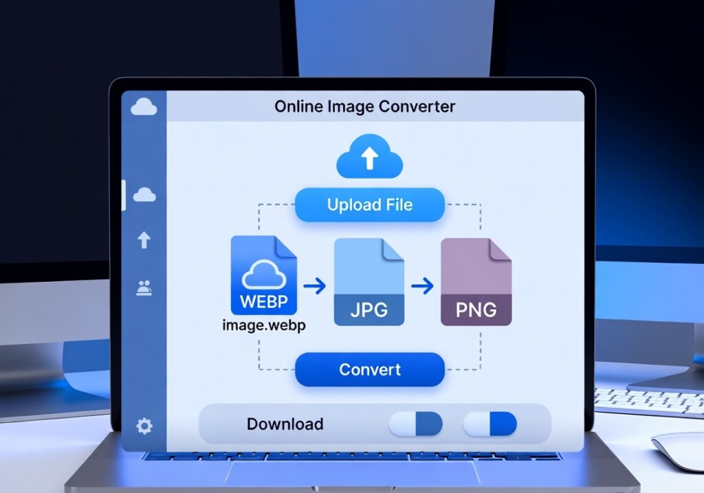 WEBP to JPG PNG Converter 