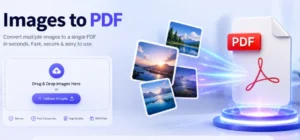 Images to PDF converter tool interface by ProKitBag