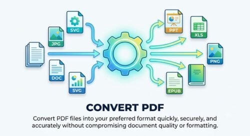Convert PDF Convert PDF files into various formats like JPG, Word, Excel, and PPT quickly and securely without losing quality.