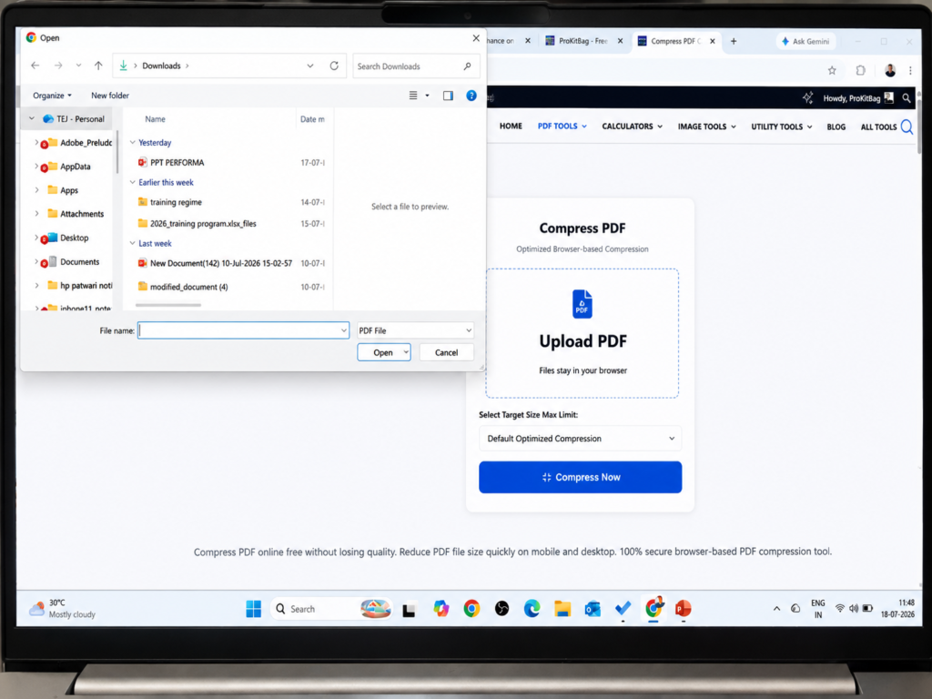 Reduce PDF Size to 2 MB Online